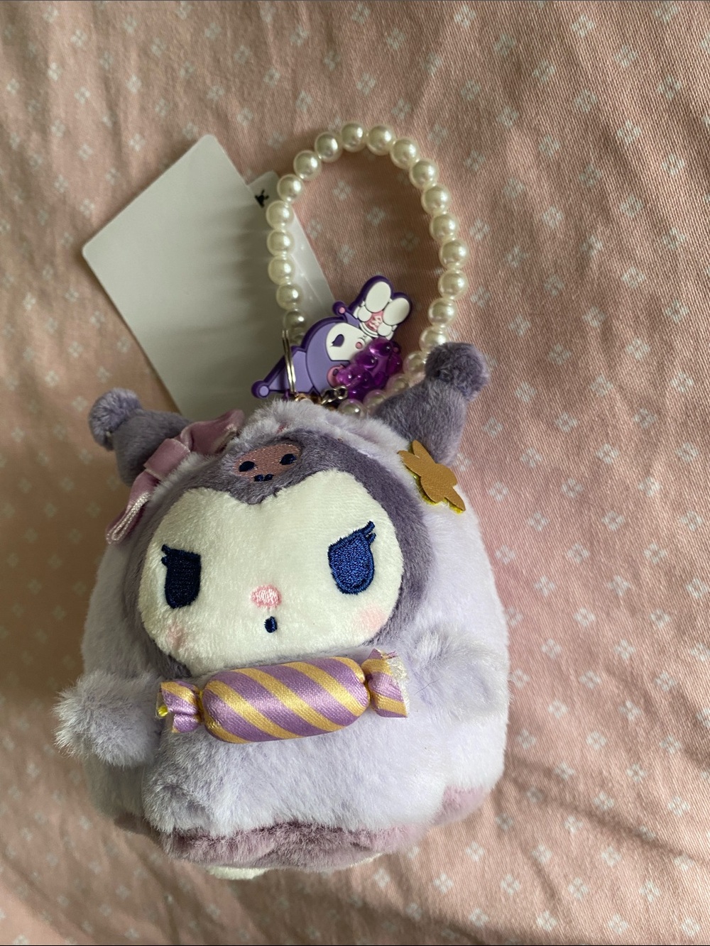 NWT Handmade Kuromi Junk Keychain🖤 - Picture 3 of 3